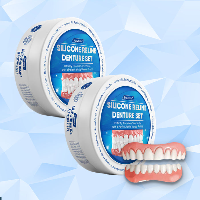 🦷🦷Furzero™ Silicone Reline Denture Set🦷