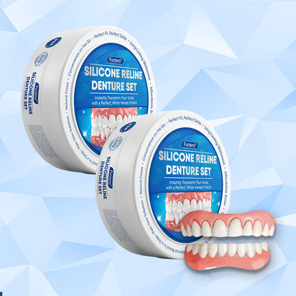 🦷🦷Furzero™ Silicone Reline Denture Set🦷