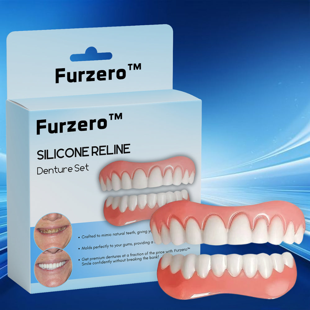 🦷🦷Furzero™ Silicone Reline Denture Set